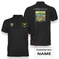 Thumbnail for LIBREVILLE - Poster - Double-Side Polo - Black + Name