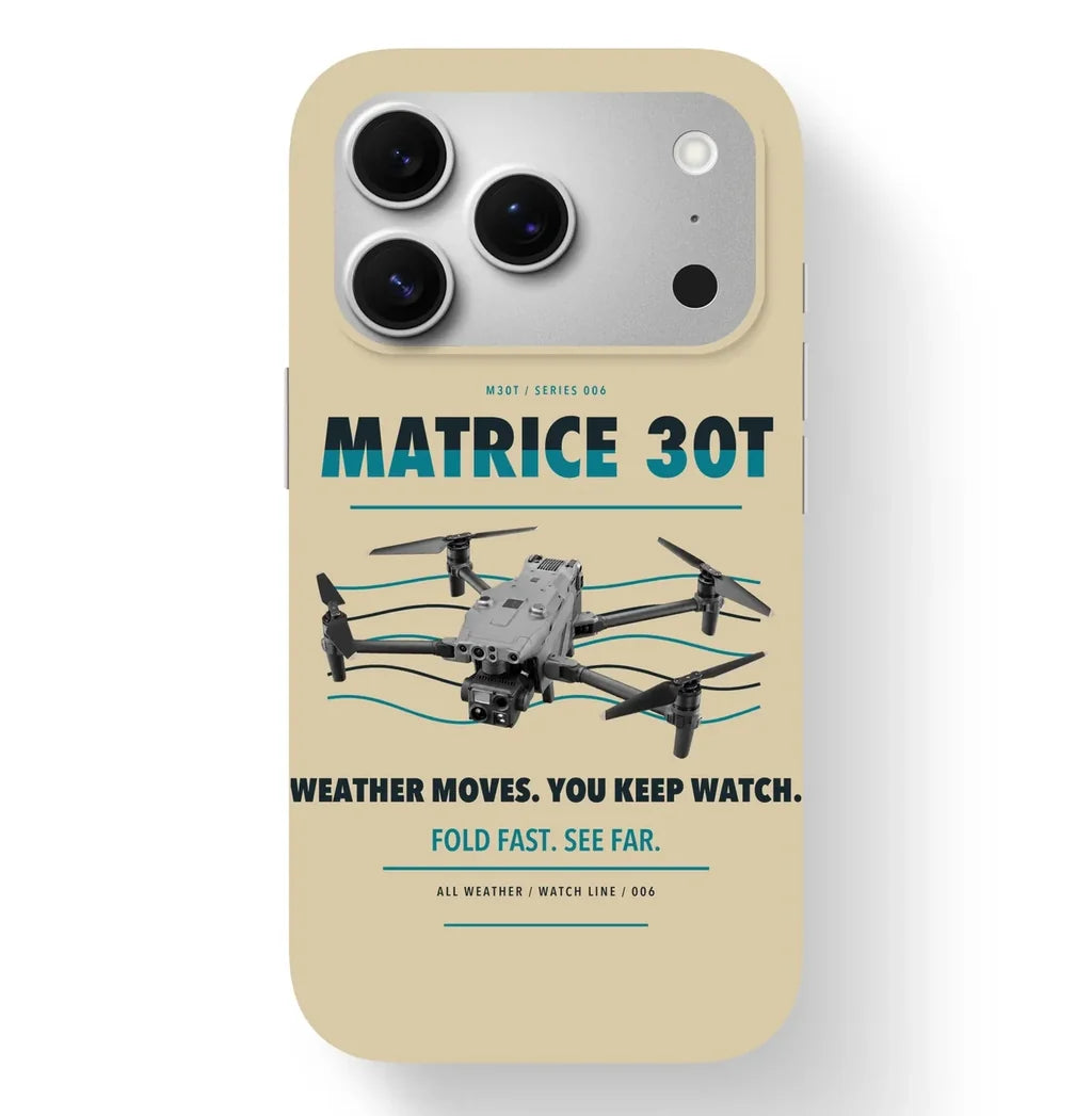 DJI Matrice 30T Case design on beige iphone case