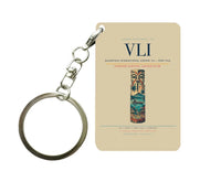 Thumbnail for Bauerfield International Airport VLI — Port Vila Key Chain design on beige key chain