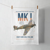 Thumbnail for Hawker Hurricane Mk I design on white towel
