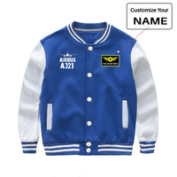 Thumbnail for Airbus A321 Baseball Jacket - view 3