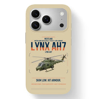 Thumbnail for Westland Lynx AH7 design on beige magsafe iphone case, for iPhone 17 Pro
