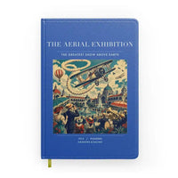 Thumbnail for VINTAGE G4004 - The Aerial Exhibition - Designed Notebooks design on blue