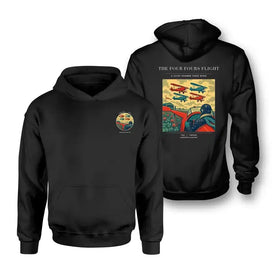 Double-Side Printing — The Four Fours Flight Double-Side Hoodie