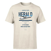Thumbnail for Handley Page HPR.7 Dart Herald design on beige single side