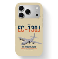 Thumbnail for EC-130J Commando Solo III design on beige magsafe iphone case, for iPhone 17 Pro