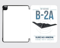 Thumbnail for B-2A Spirit design on white ipad tablet case