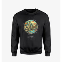 Thumbnail for ASTANA - Badge - Sweatshirt - Black
