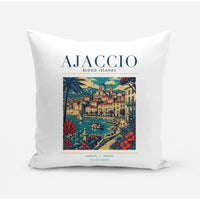 Thumbnail for AJACCIO - Poster - Pillow - White