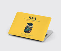 Thumbnail for Nashville International Airport (BNA) design on yellow MacBook case