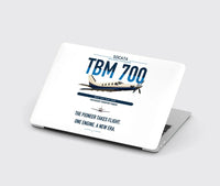 Thumbnail for Socata TBM 700 design on white MacBook case