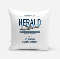 Thumbnail for Handley Page HPR.7 Dart Herald design on white pillow