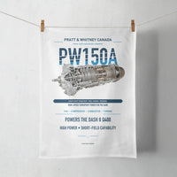 Thumbnail for PW150A design on white towel