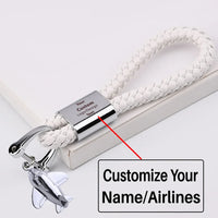 Thumbnail for Customisable Logo Design Leather Car Key Chain - view 2