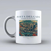 Thumbnail for PONTA DELGADA - Poster - Mug - White