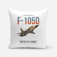 Thumbnail for F-105D Thunderchief design on white pillow