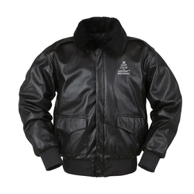 Aircraft Mechanic Leather Bomber Jackets