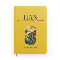 Thumbnail for Noi Bai International Airport Hanoi (HAN) design on yellow notebook