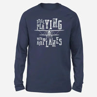 Thumbnail for Still Playing With Airplanes T-Shirt - view 2