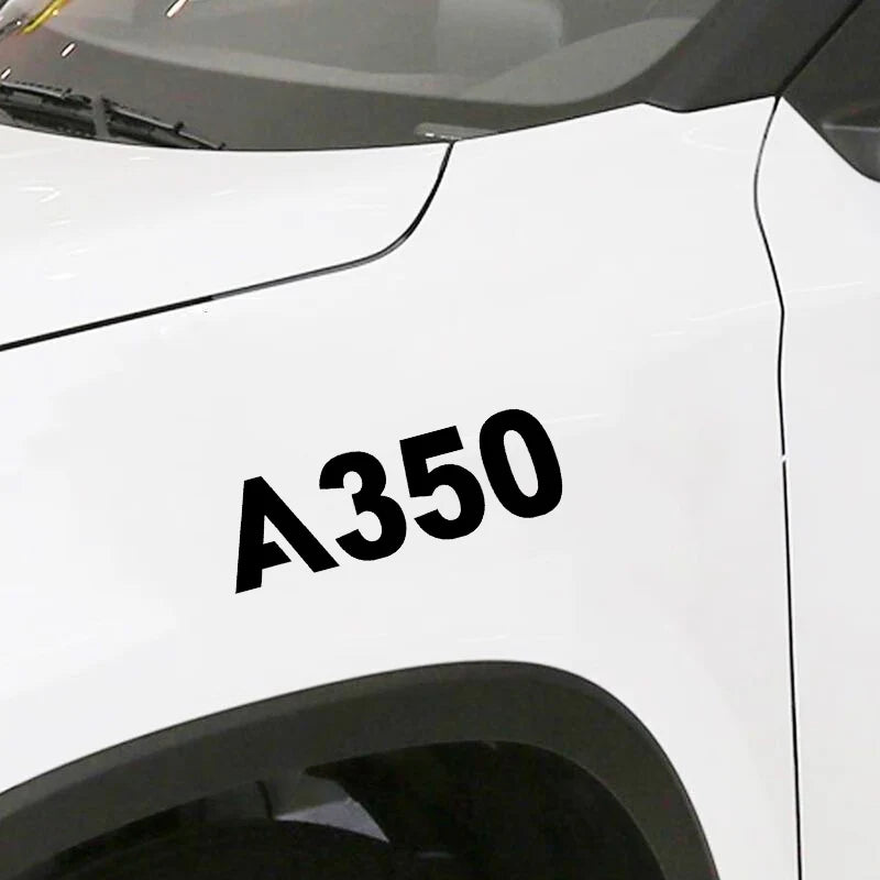 Airbus A350 Car Sticker - view 2