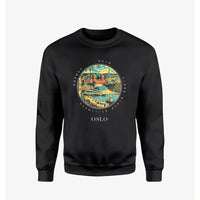 Thumbnail for OSLO - Badge - Sweatshirt - Black