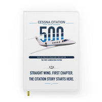 Thumbnail for Cessna Citation 500 - Citation I design on white notebook
