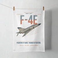 Thumbnail for F-4E Phantom II design on white towel