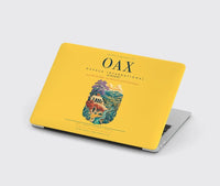 Thumbnail for Oaxaca International Airport (OAX) design on yellow MacBook case