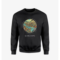 Thumbnail for KAMLOOPS - Badge - Sweatshirt - Black