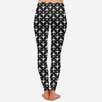 Thumbnail for Perfectly Sized Seamless Airplanes Leggings - view 2