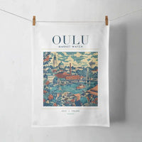 Thumbnail for OULU - Poster - Towel - White