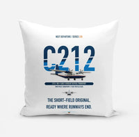 Thumbnail for CASA C-212-100 Aviocar design on white pillow
