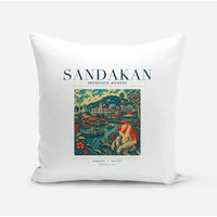Thumbnail for SANDAKAN - Poster - Pillow - White