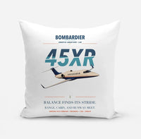 Thumbnail for Bombardier Learjet 45XR design on white pillow