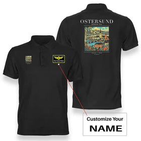 Ostersund City Series Premium Polo T-Shirts