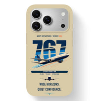 Thumbnail for Boeing 767-300ER design on beige magsafe iphone case