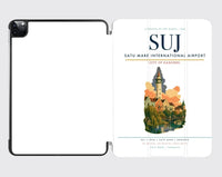 Thumbnail for Satu Mare International Airport (SUJ) design on white ipad tablet case