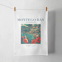 Thumbnail for MONTEGO BAY - Poster - Towel - White