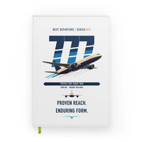 Thumbnail for Boeing 777-200ER design on white notebook