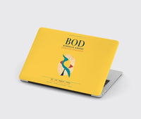 Thumbnail for Bordeaux Airport (BOD) design on yellow MacBook case