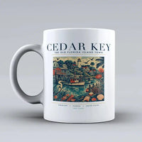 Thumbnail for CEDAR KEY - Poster - Mug - White