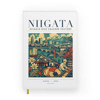 Thumbnail for NIIGATA - Poster - Notebook - White