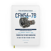 Thumbnail for CFM56-7B design on white notebook