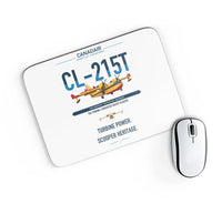 Thumbnail for Canadair CL-215T design on white rectangle mouse pad