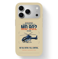 Thumbnail for MD Helicopters MD 902 Explorer design on beige magsafe iphone case, for iPhone 17 Pro