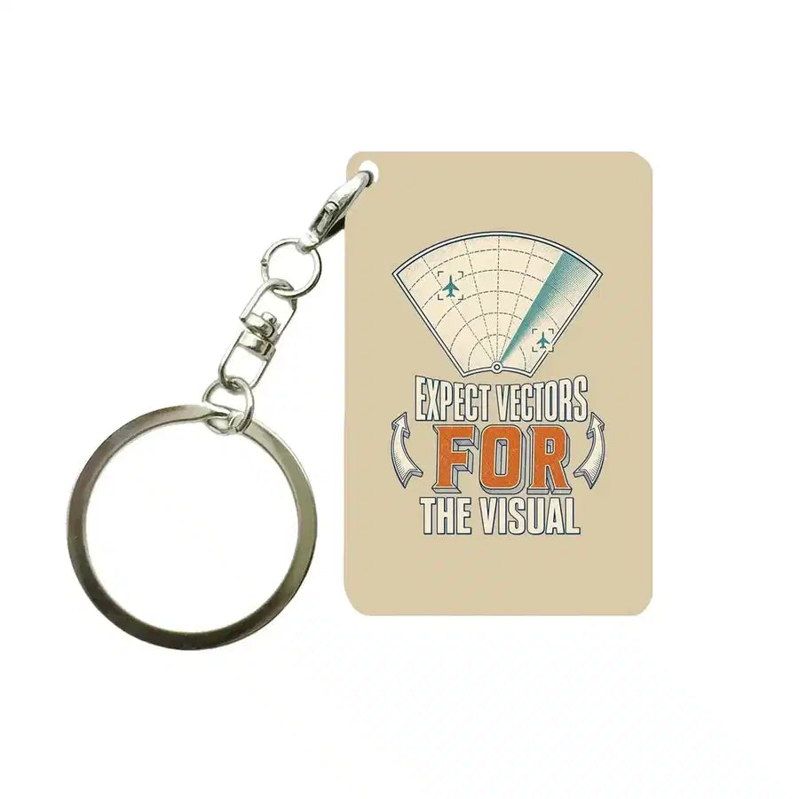 SIGNAL 313 - Expect Vectors For The Visual - Key Chain design on beige key chain