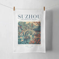 Thumbnail for SUZHOU - Poster - Towel - White