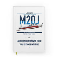 Thumbnail for Mooney M20J 201 design on white notebook