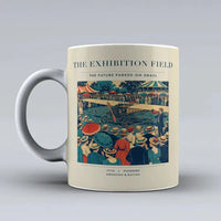 Thumbnail for VINTAGE G4322 - The Exhibition Field - Ceramic Mug design on beige