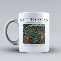 Thumbnail for ST. THOMAS - Poster - Mug - White